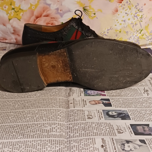 Men gucci web oxfords shoes - Picture 6 of 8